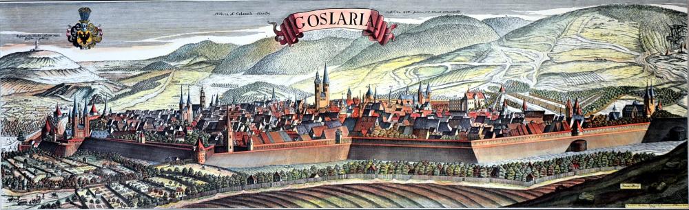 The City of Goslar by Christian Andreas Schmid (1732)