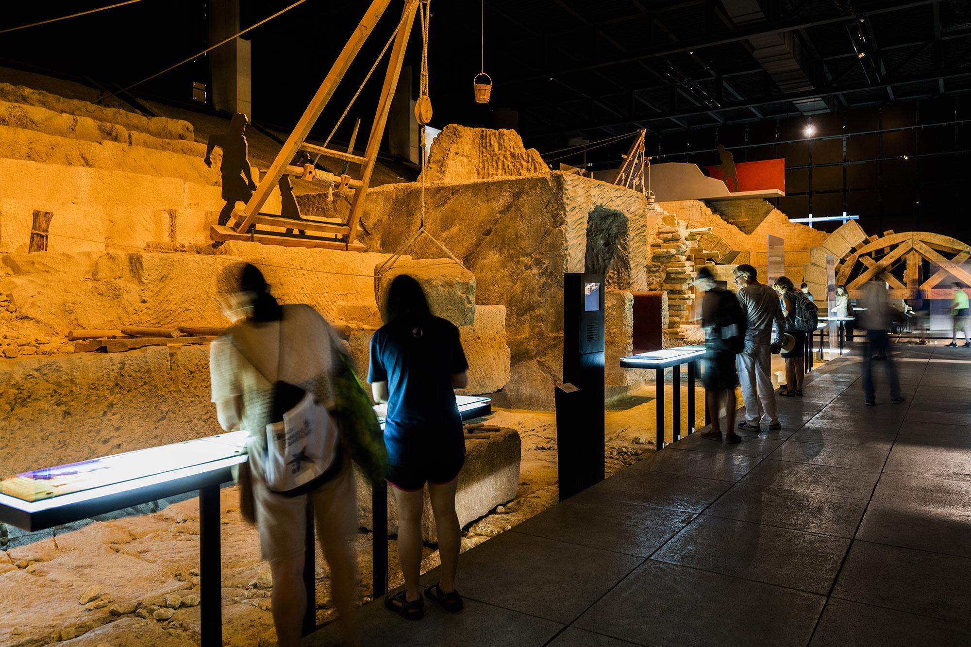 Discover the largest centre synthesising the Roman World through the story of the Nîmes aqueduct. – © Aurelio Rodriguez