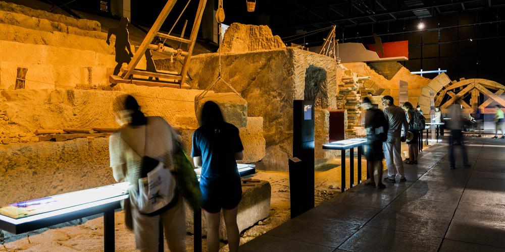 Discover the largest centre synthesising the Roman World through the story of the Nîmes aqueduct. – © Aurelio Rodriguez