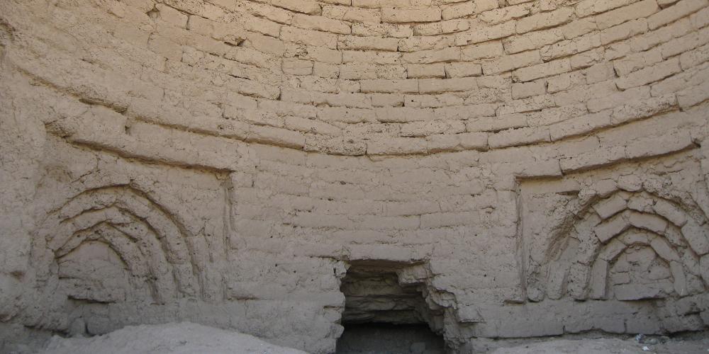 Brickwork at the archaeological site of Tahmalaj in Turkmenistan – © Ancient Merv State Historical Cultural Reserve