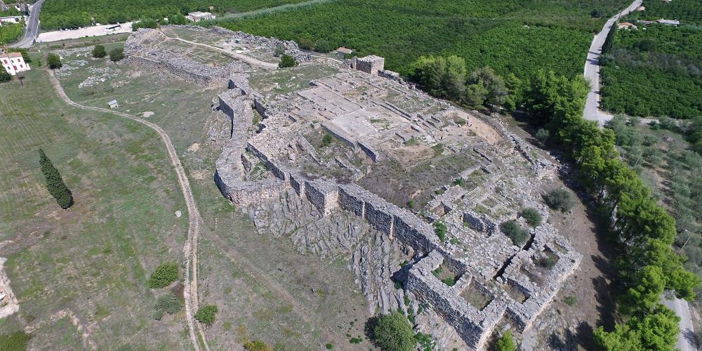 The Mycenaean acropolis of Tiryns, due to its excellent state of preservation, is a very fine example of Mycenaean palatial architecture and fortification. – © Hellenic Ministry of Culture and Sports / Ephorate of Antiquities of Argolida