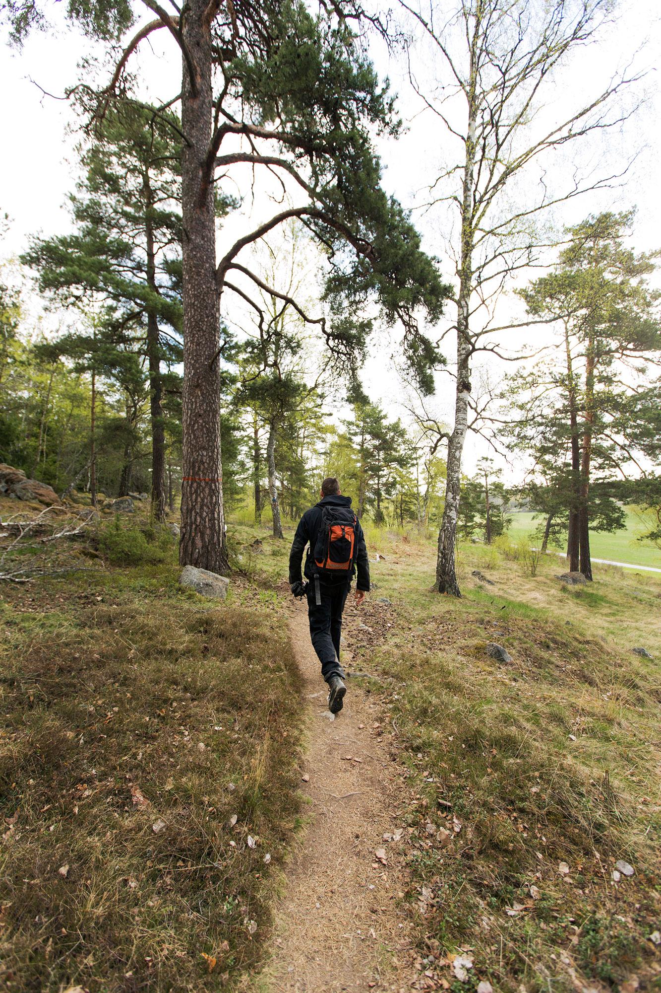 Hiking in Lovö Nature Reserve is a true bliss for the soul. The nature reserve consists of forests, meadows and arable land. – © Melker Dahlstrand