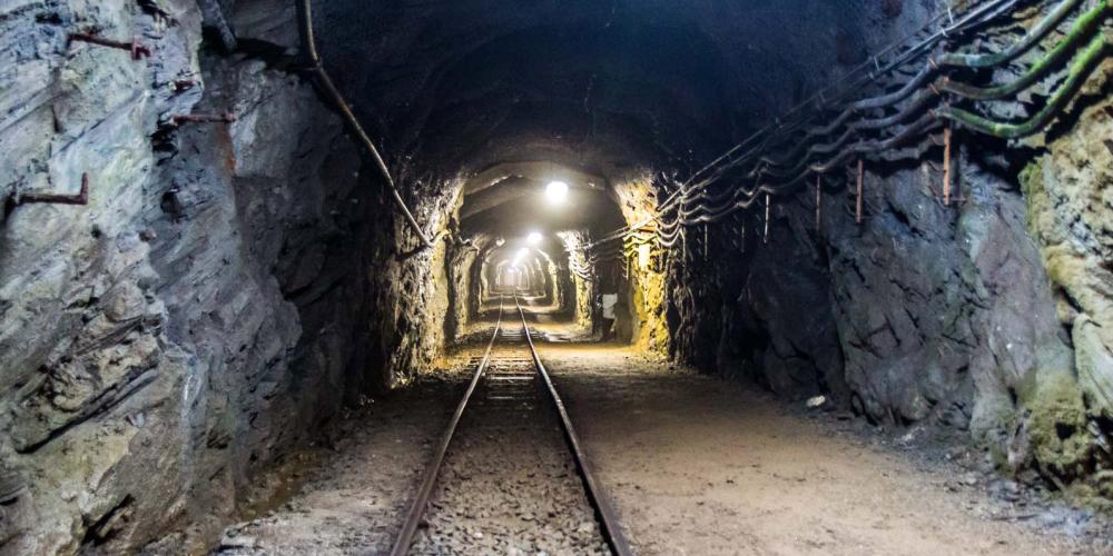 A few weeks before the film shooting, George Clooney visited places like this with the Rammelsberg staff to gather information. – © Michael Turtle A few weeks before the film shooting, George Clooney visited places like this with the Rammelsberg staff to gather information. – © Michael Turtle