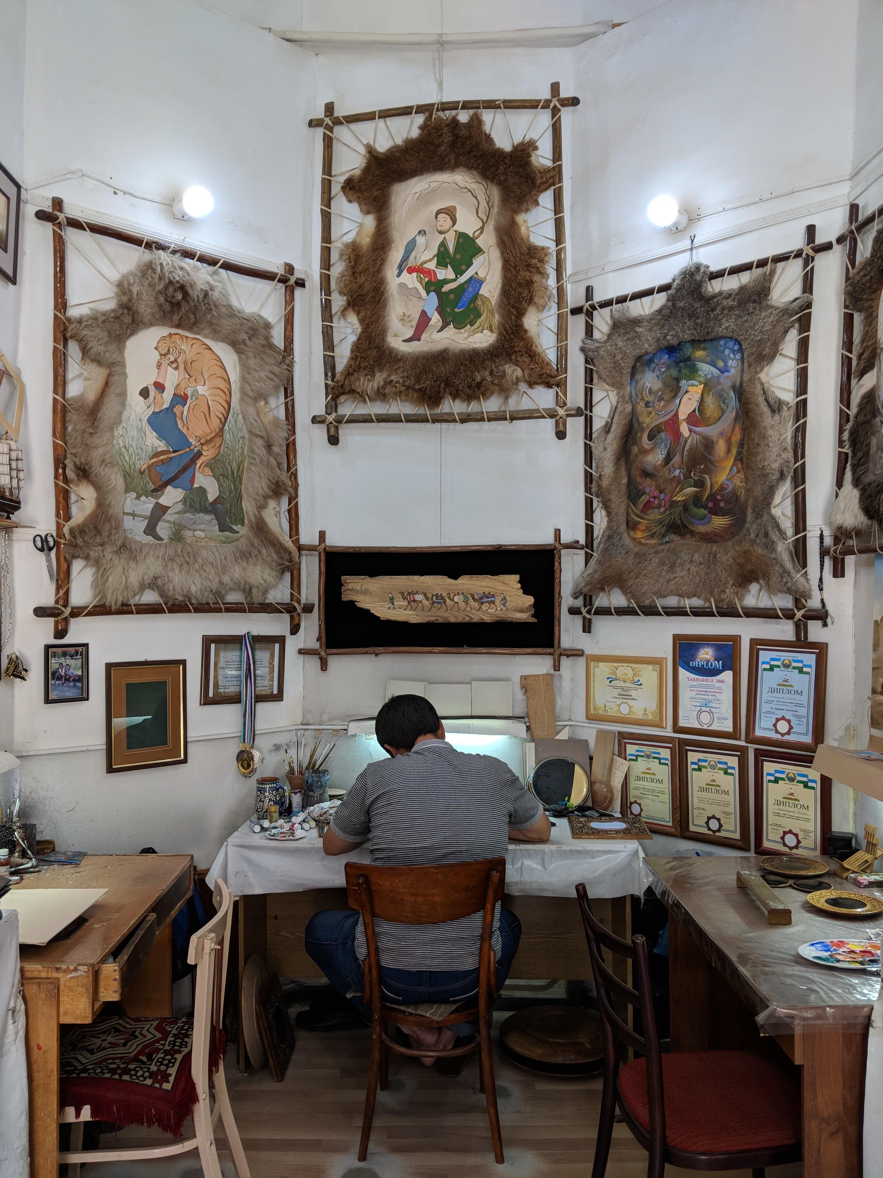 The artisans of Tashkent / Photo by Brian Ma
