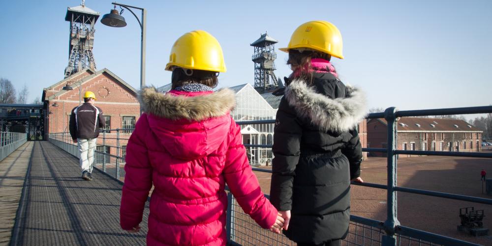 Young visitors at the Mining Historical Centre in Lewarde. – © Jean-Michel André Young visitors at the Mining Historical Centre in Lewarde. – © Jean-Michel André