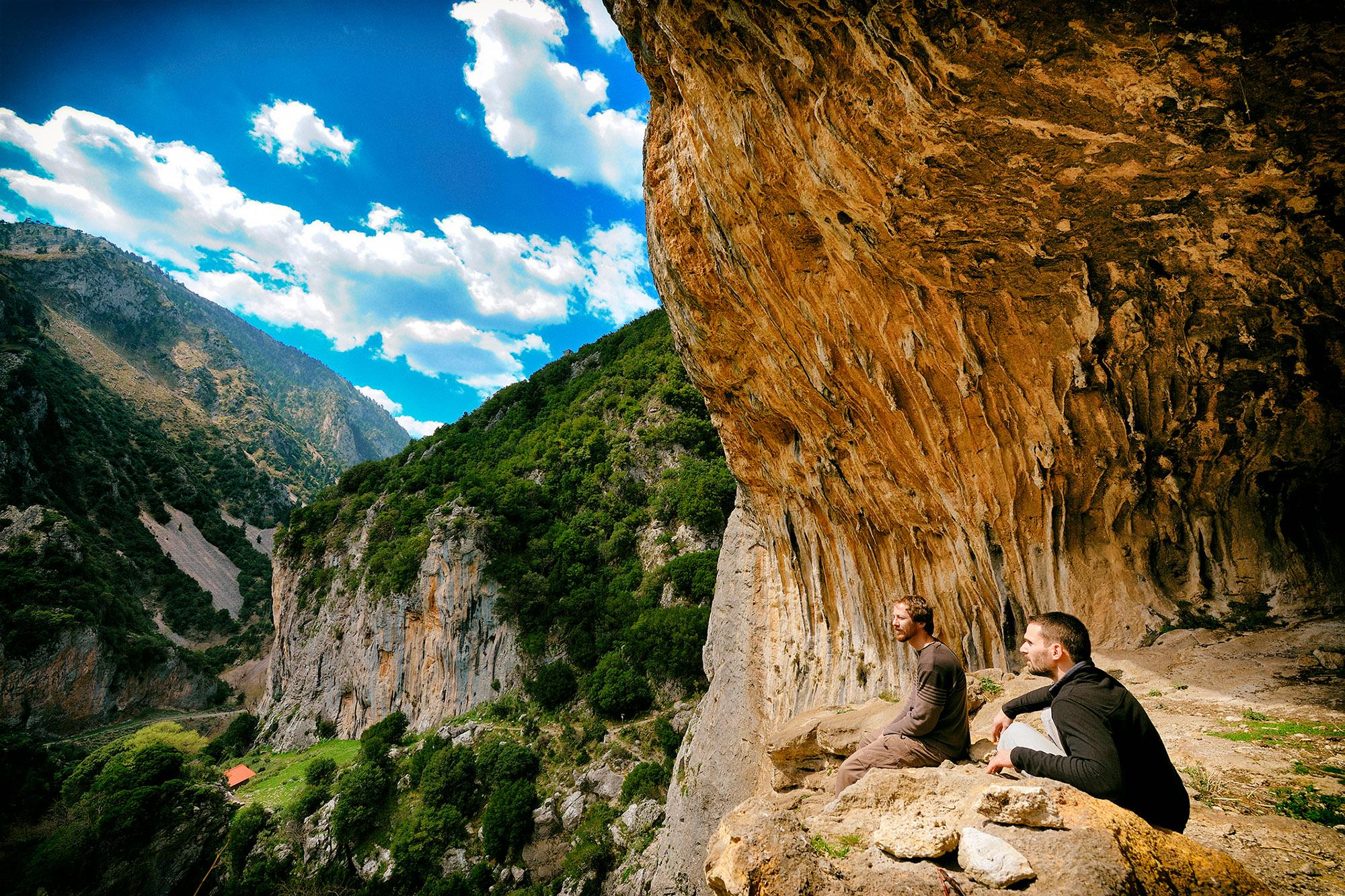 Lagada is an amazing climbing area 14 km away from the bustling city of Sparta. - © X. Tsipokas