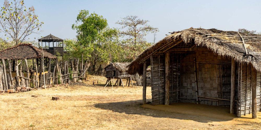 The dwellings on display were either transported from their original location or rebuilt using traditional tools and materials. – © Michael Turtle