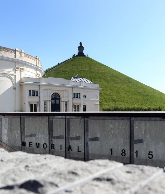 Start your visit at the "Memorial 1815", buried beneath the Lion’s Mound, and enjoy this multi-sensory experience! – © A. Siquet, CGT