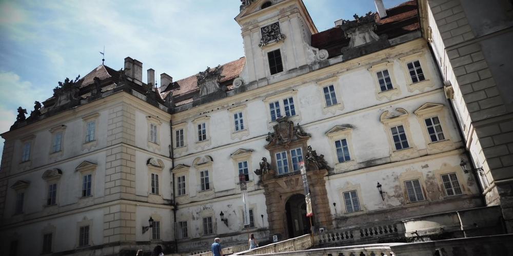 Valtice Castle served in years 1540-1945 as the residence of the Liechtenstein family. – © Archive of Valtice Castle Valtice Castle served in years 1540-1945 as the residence of the Liechtenstein family. – © Archive of Valtice Castle
