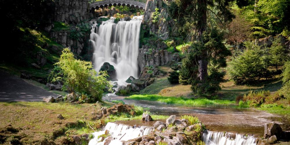 The Devil's Bridge over the waterfall. – © Arno Hensmanns, MHK