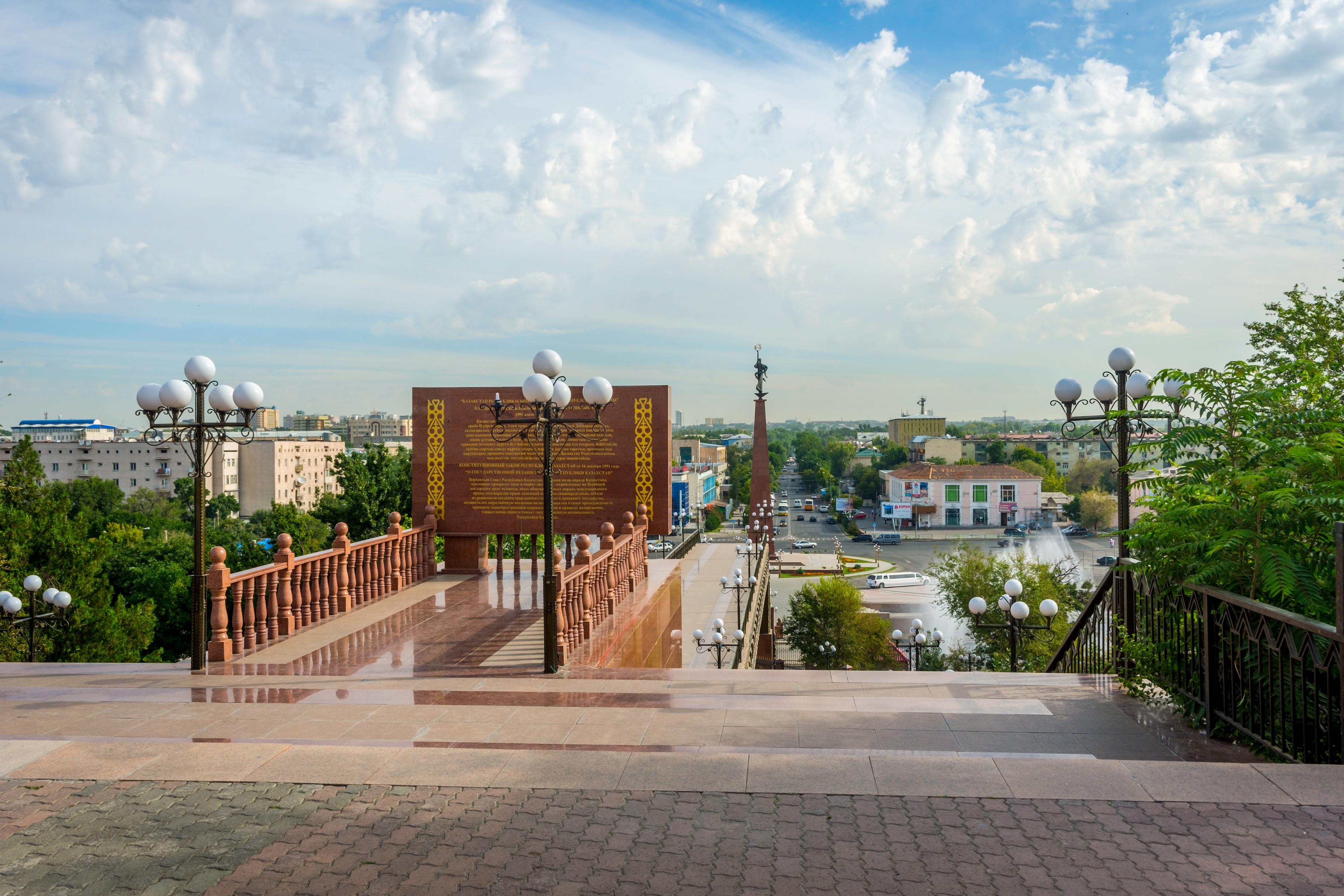 A view of beautiful Shymkent, the gateway town to this site © Ana Flasker / Shutterstock