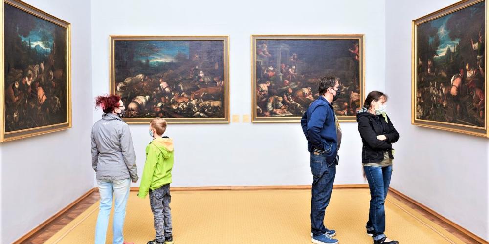 The Picture Gallery of the Archiepiscopal Castle contains paintings from the 15th to the 19th century. The most precious one is the one by Titian - Apollo and Marsyas. – © Olomouc Museum of Arts The Picture Gallery of the Archiepiscopal Castle contains paintings from the 15th to the 19th century. The most precious one is the one by Titian - Apollo and Marsyas. – © Olomouc Museum of Arts