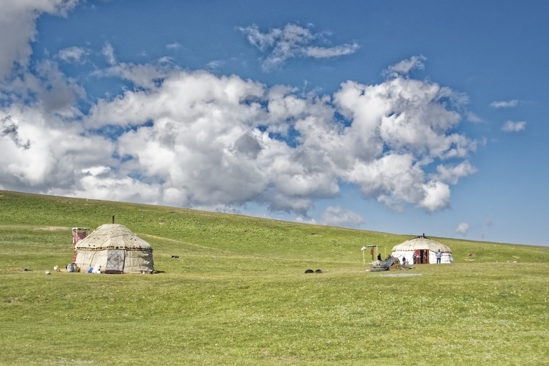 Sleep in a yurt with Kyrgyz families World Heritage Journeys of Europe