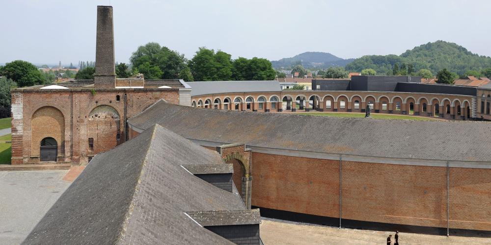 Classified by UNESCO as a World Heritage site since July 2012, Grand-Hornu is a jewel of European industrial heritage of the 19th century. – © Grand Hornu / MAC's Classified by UNESCO as a World Heritage site since July 2012, Grand-Hornu is a jewel of European industrial heritage of the 19th century. – © Grand Hornu / MAC's