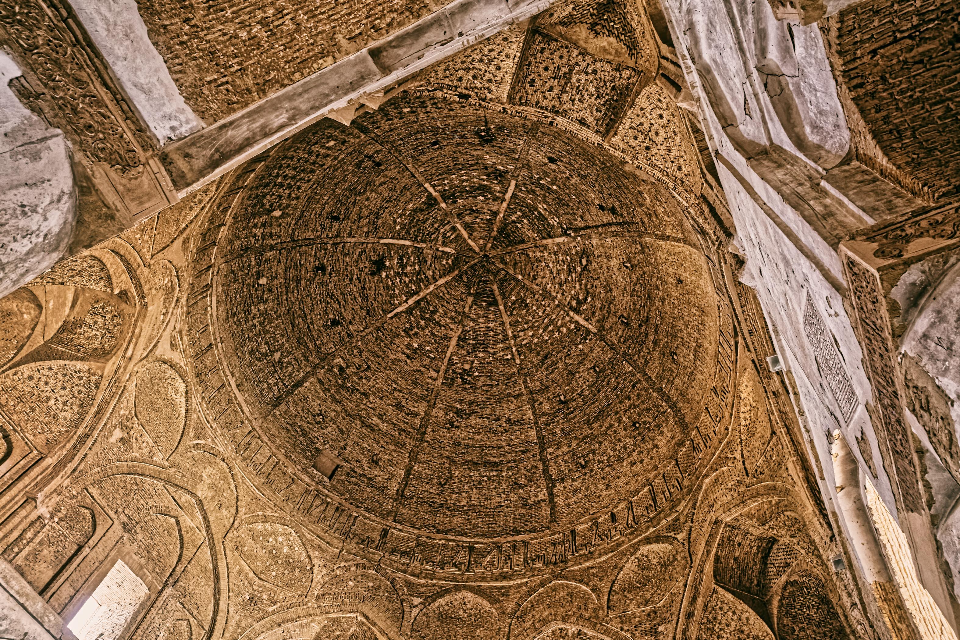 The interior of the Taj al-Mulk Dome