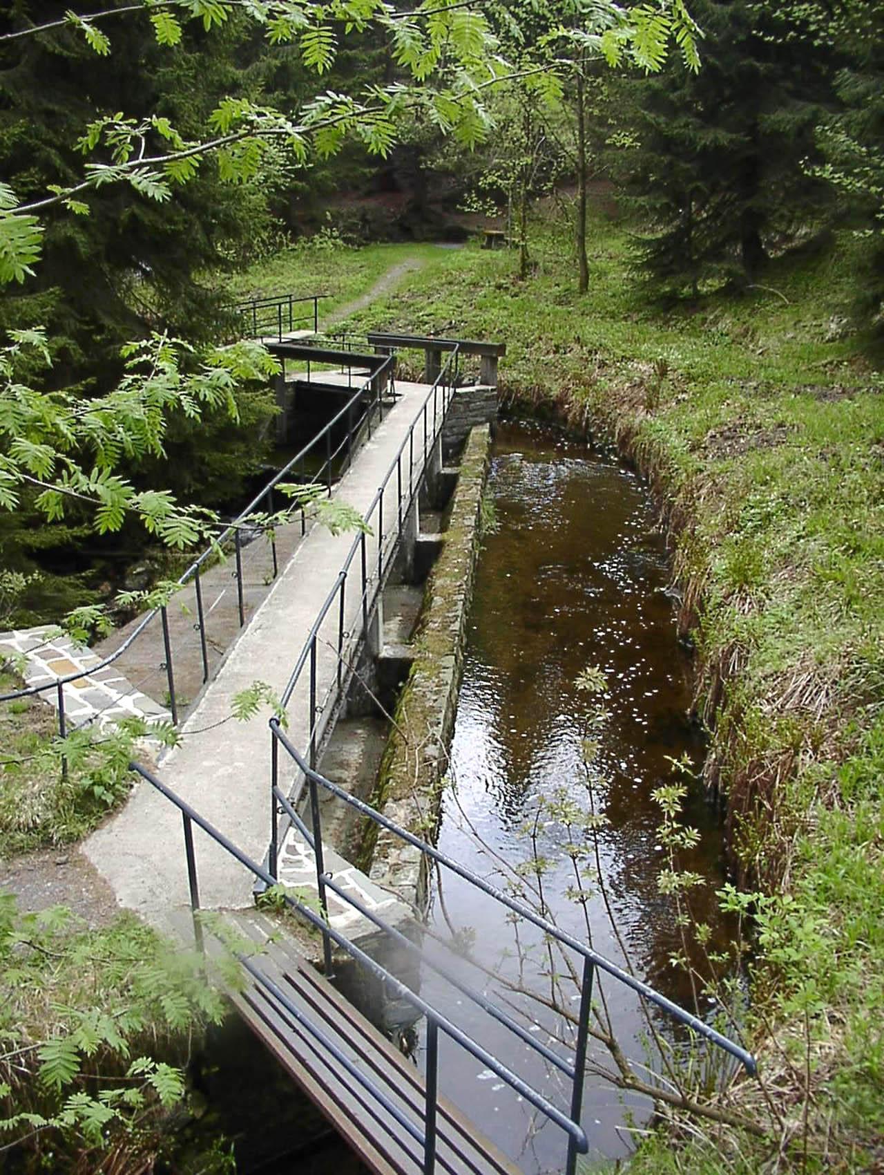 The mining operations were powered by a vast hydrologic engineering system throughout the landscape – © Harzwasserwerke GmbH