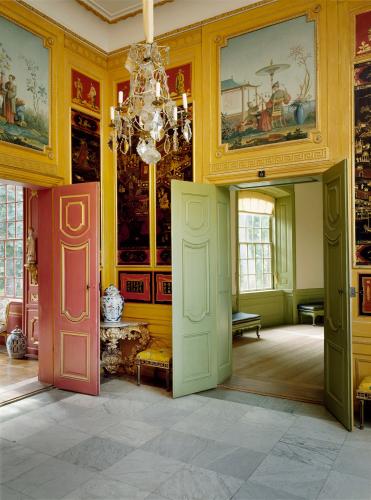 The Red Room and the Yellow Room are closely inspired by the drawings published by architect William Chambers. – © The Royal Court