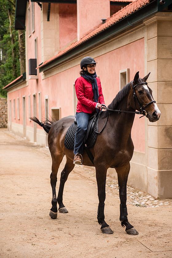 Saddled up for a horse ride at the Pena Farm Stables - © PSML / Jonas Tavares