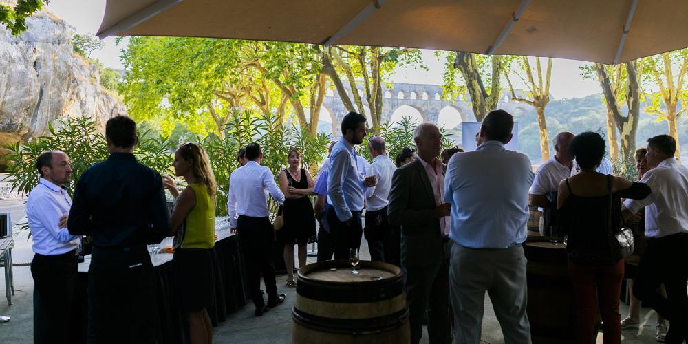 What could be more symbolic than discovering Roman wines next to the most popular antique monument in France? – © Aurelio Rodriguez What could be more symbolic than discovering Roman wines next to the most popular antique monument in France? – © Aurelio Rodriguez