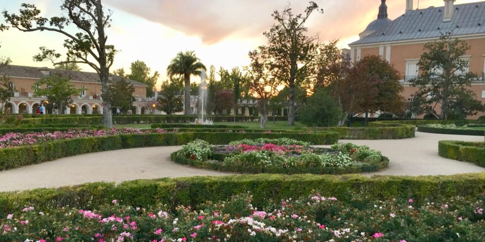Parterre Garden at the Royal Palace of Aranjuez – © Frank Biasi Parterre Garden at the Royal Palace of Aranjuez – © Frank Biasi