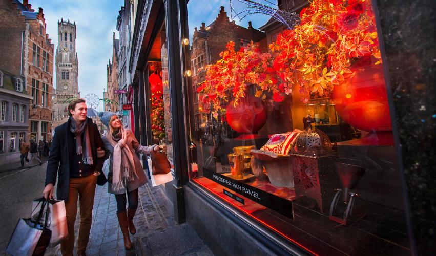 Shopping in Bruges rivals any cultural centre in Europe. – © Jan D'Hondt / VisitBruges