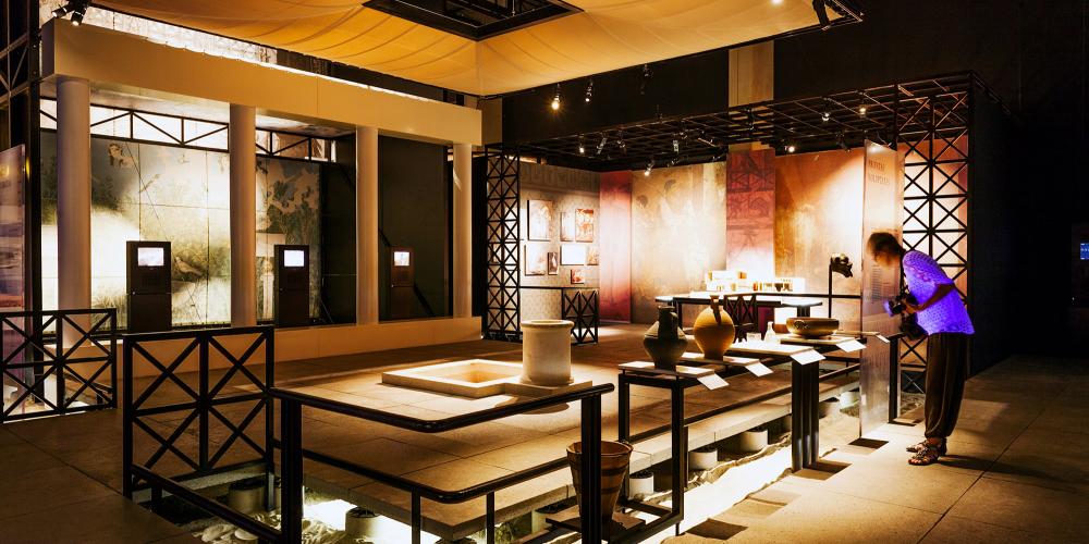 The Museum of the Pont du Gard, tracing the history of the Roman aqueduct. – © Aurelio Rodriguez The Museum of the Pont du Gard, tracing the history of the Roman aqueduct. – © Aurelio Rodriguez