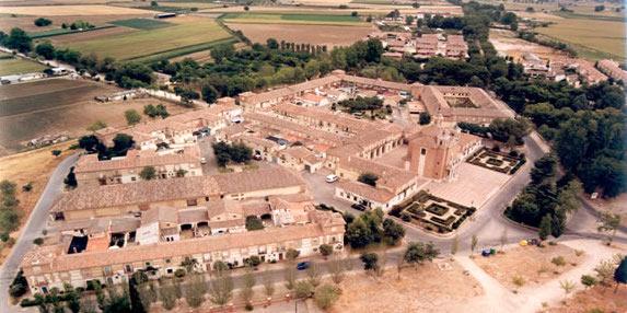 Aerial view of Cortijo de San Isidro – © Real Cortijo de San Isidro
