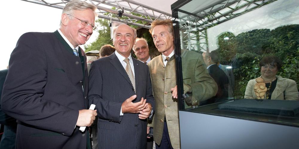 In 2008, the original Venus returned to the place of its discovery for some hours. – © Gerald Lechner / NÖ Landesmuseum In 2008, the original Venus returned to the place of its discovery for some hours. – © Gerald Lechner / NÖ Landesmuseum