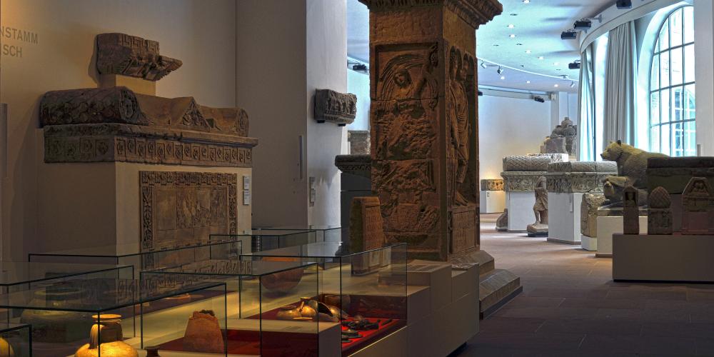 Trier's Rheinische Landesmuseum is one of the most important archaeological museums in Germany, with a collection that covers prehistory through the Roman period, the Middle Ages to the Baroque. – © Thomas Zühmer