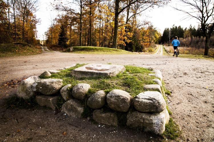 King Christian V placed these stone monuments to clearly define the hunting landscape of the Great Deer Park. – © Sune Magyar / Parforcejagtlandskabet i Nordsjælland