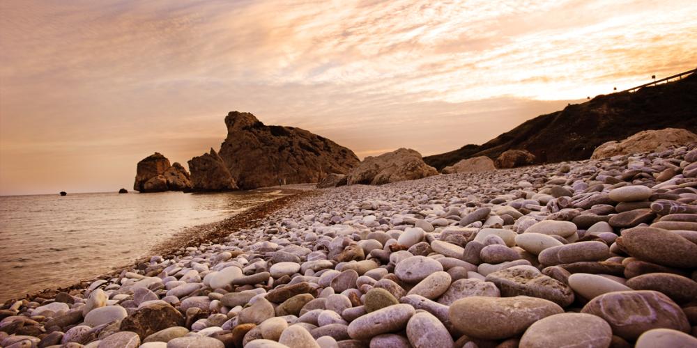 Coucher de soleil au Rocher d'Aphrodite – © Stefano Gerardi