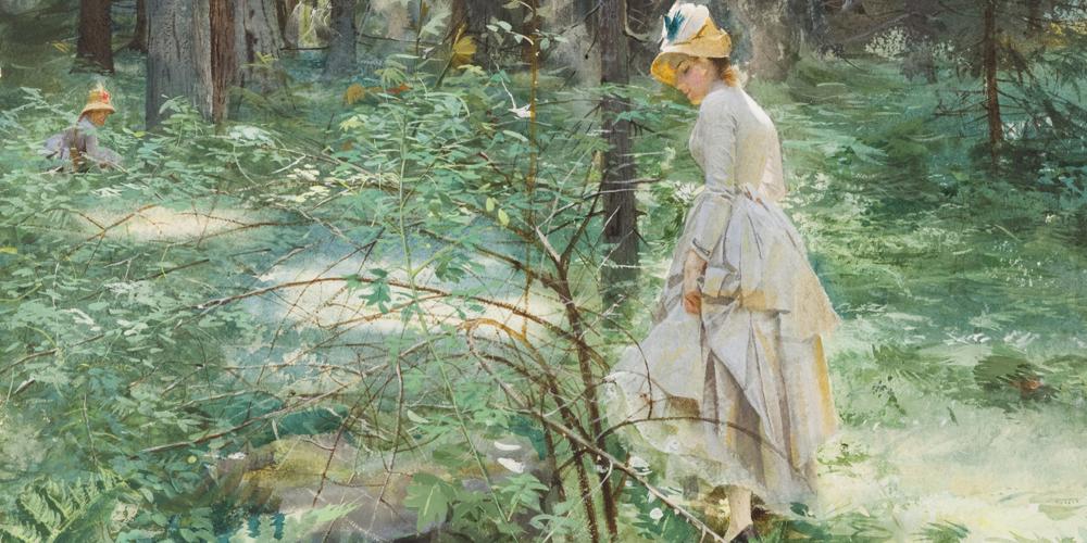 There are many famous works at the mumeum. Pictured: "The Thorn Bush," a watercolour from 1886. – © Zorn Museum There are many famous works at the mumeum. Pictured: "The Thorn Bush," a watercolour from 1886. – © Zorn Museum