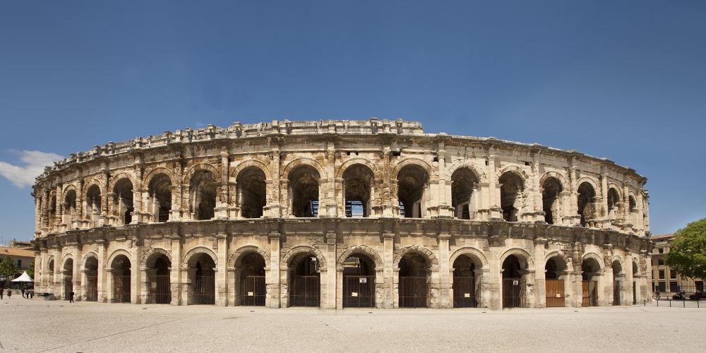 The roman arenas of Nîmes. – © O. Maynard / Office Tourisme Nîmes The roman arenas of Nîmes. – © O. Maynard / Office Tourisme Nîmes