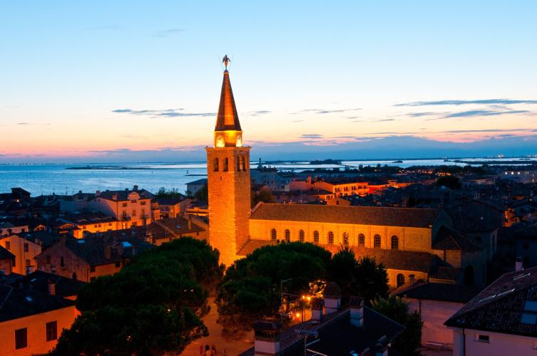 Grado's Santa Eufemia Basilica, a pearl of the early Christian art, and symbol of the city was consecrated in 579. – © Gianluca Baronchelli