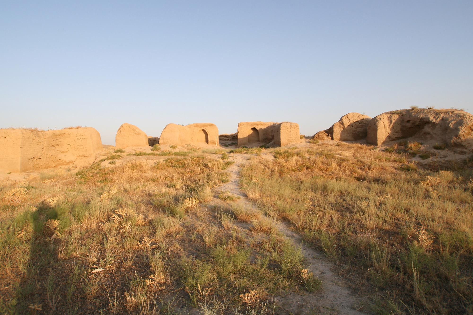 A view to Temple I in the town of Ancient Panjakent – © Lurje