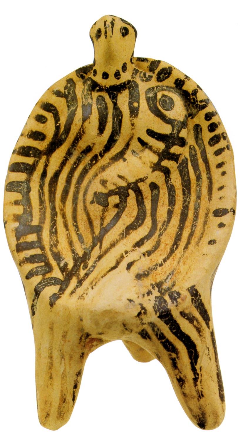 Figure 2. Mycenaean figurine probably depicting a goddess of fertility. – © Hellenic Ministry of Culture and Sports / Ephorate of Antiquites of Argolida