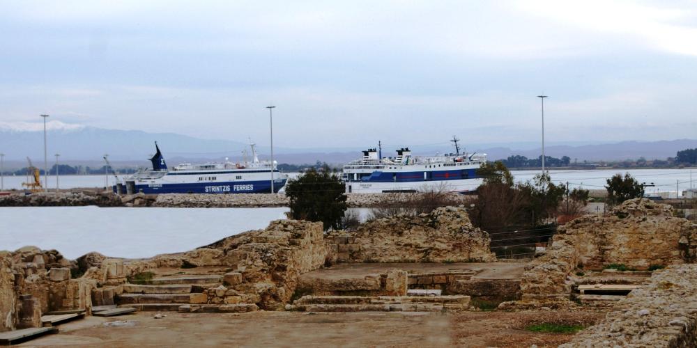 The port of Kyllene was the doorstep to the Olympic land of Elis and the Principality of Morea. – © Hellenic Ministry of Culture and Sports / Ephorate of Antiquities of Ilia