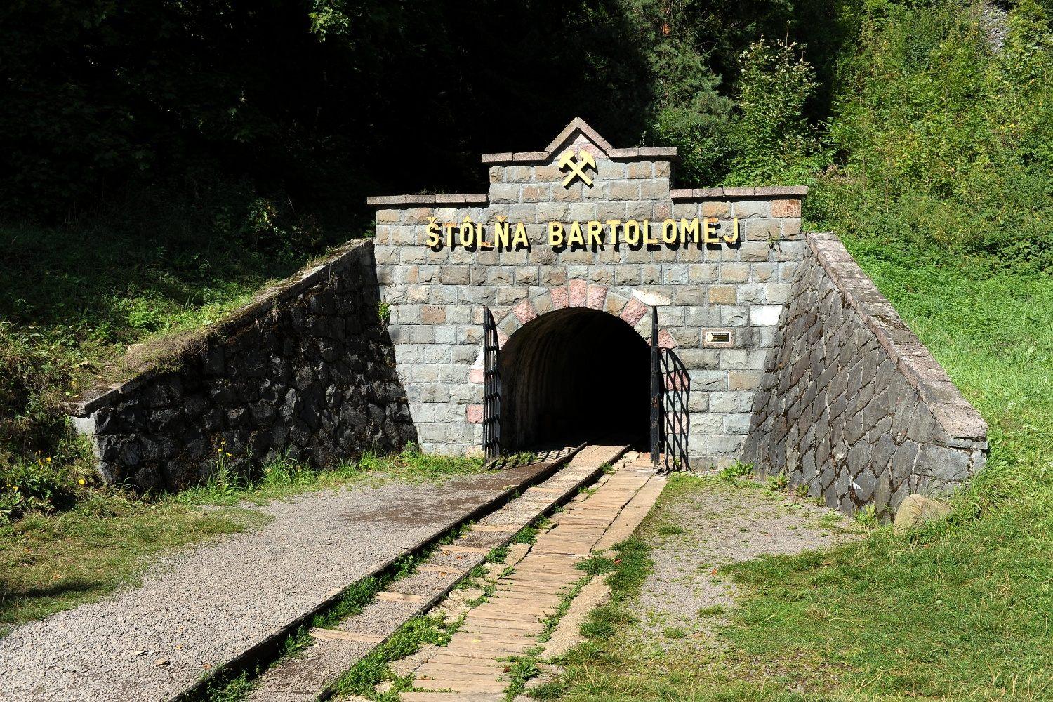 The Bartolomej Tunnel is a part of Banská Štiavnica's Open Air Mining Museum exhibition where you'll learn about the development of mining in Slovakia. – © Lubo Lužina