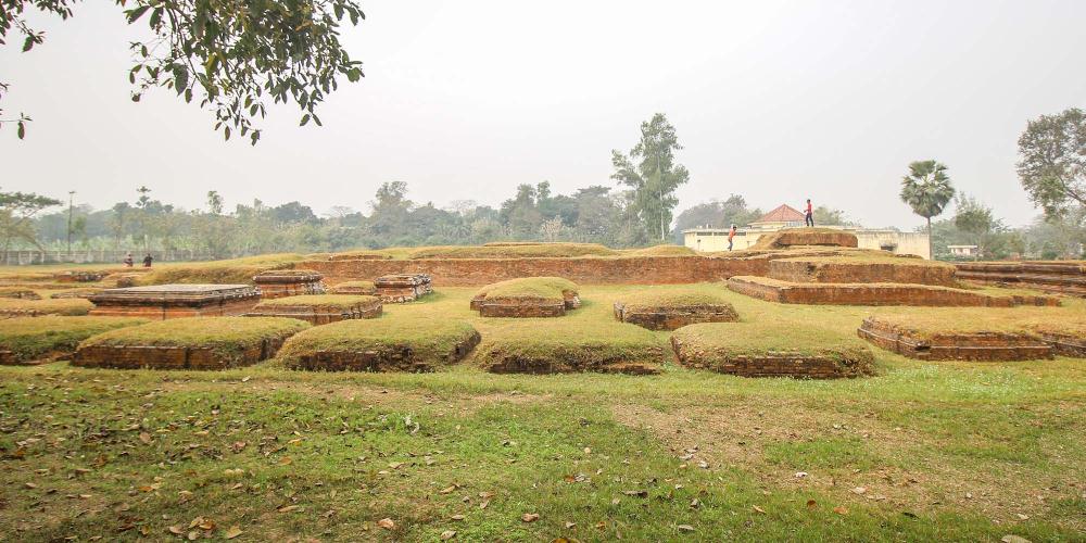A large number of stupas make up the original layout of the Buddhist Tara temple. – © Julfiker Ahmed