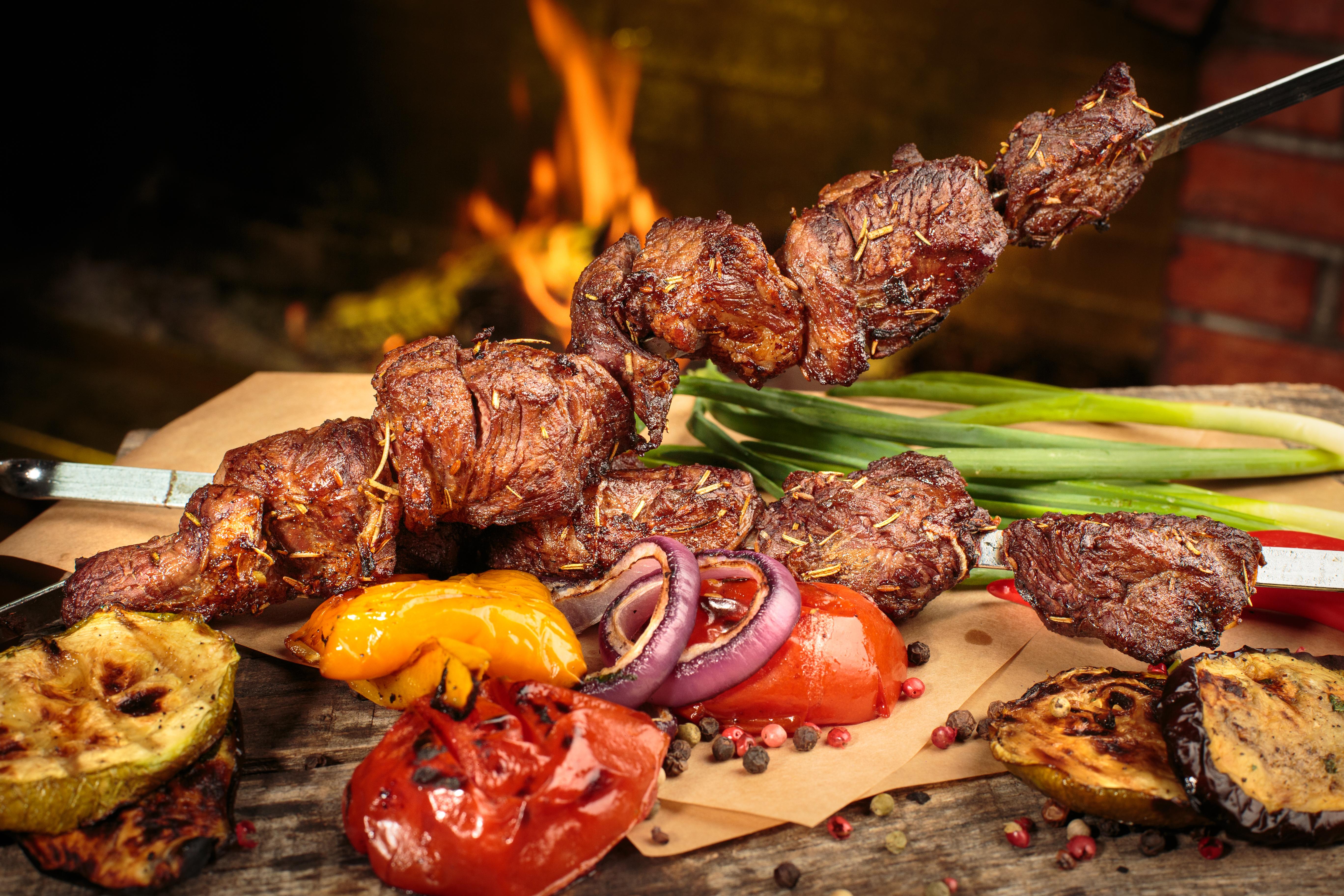 The word Shashlik originates from the Turkish word for skewer, emphasizing the influence of Turkey on Turkmenistan's cuisine. © Gravika / Shutterstock