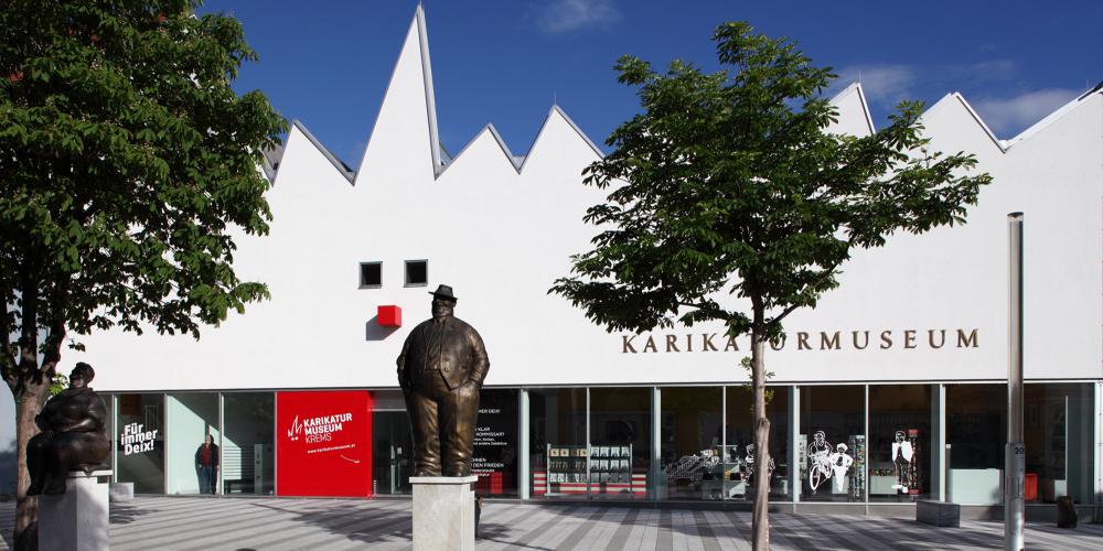 Enjoy a good laugh in Austria’s largest museum for cartoons and cartoonists built by one of the most important contemporary Austrian architects, Gustav Peichl, himself a famous cartoonist. – © Christian Redtenbacher Enjoy a good laugh in Austria’s largest museum for cartoons and cartoonists built by one of the most important contemporary Austrian architects, Gustav Peichl, himself a famous cartoonist. – © Christian Redtenbacher