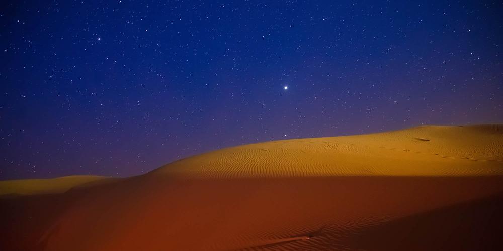 A starry night in the desert of Kazakhstan – © Vladimir Mulder / Shutterstock