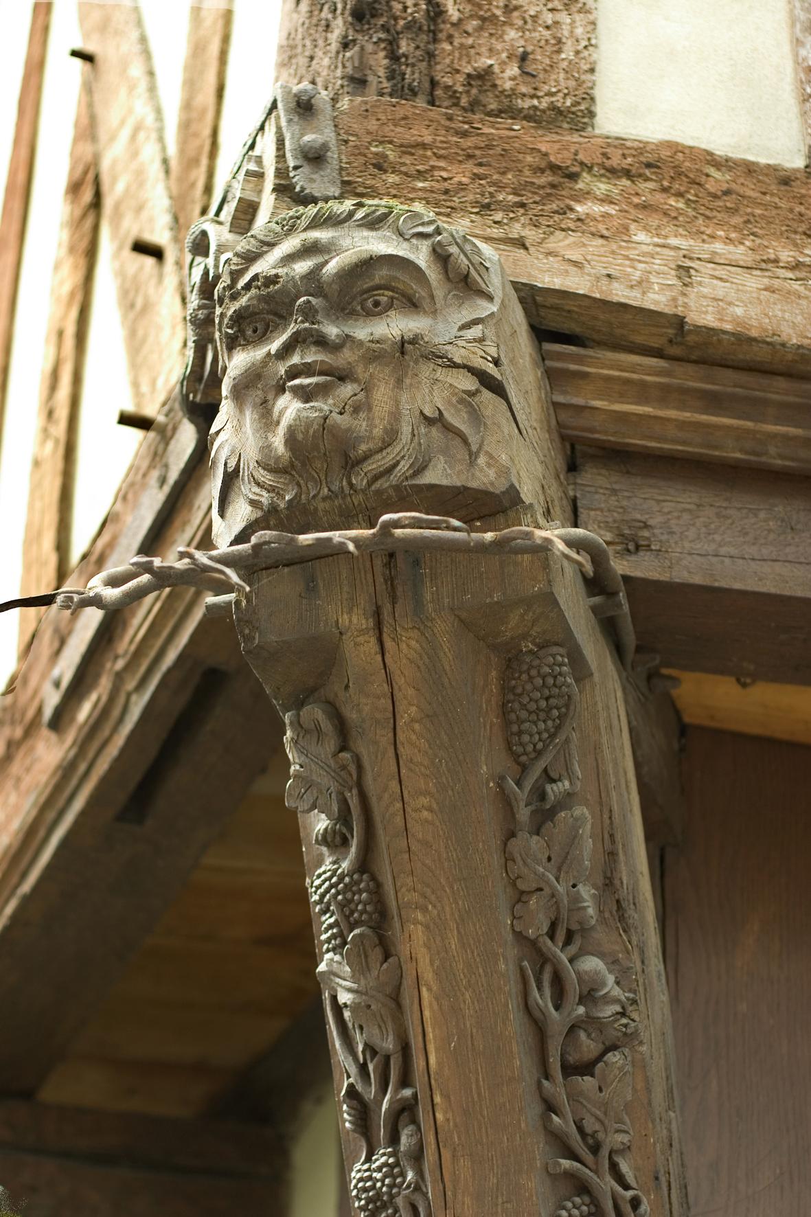 Detail of a timber-framed house. – © Baud Von Maybell / CDT Aube