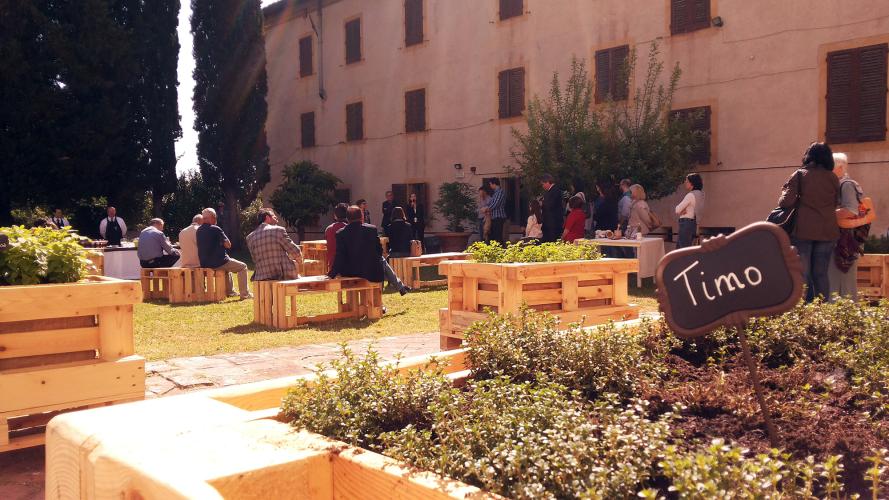 The garden in Spezieria is still in use today to grow plants used for remedies. – © Musei Civici di San Gimignano