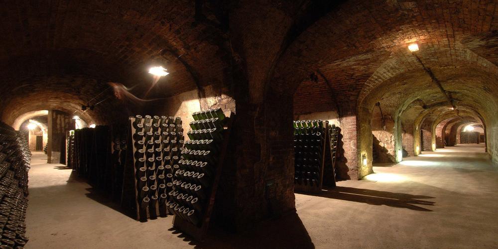 Visitors come from around the world to see the famous Caves of the Avenue de Champagne. – © Michel Jolyot