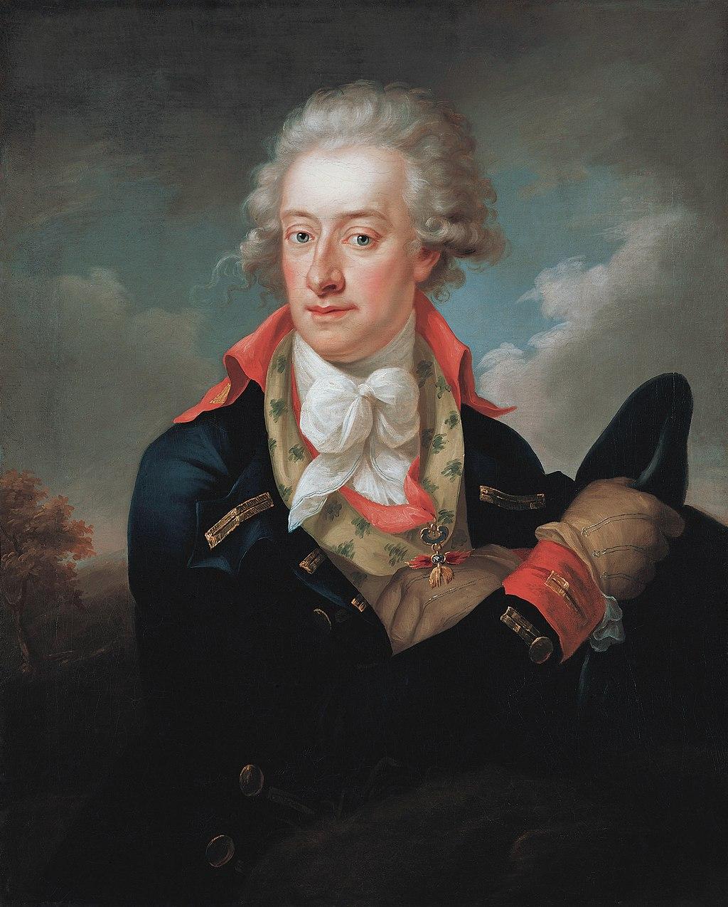 Prince Alois I von Liechtenstein, by Peter Eduard Ströhling (1793)