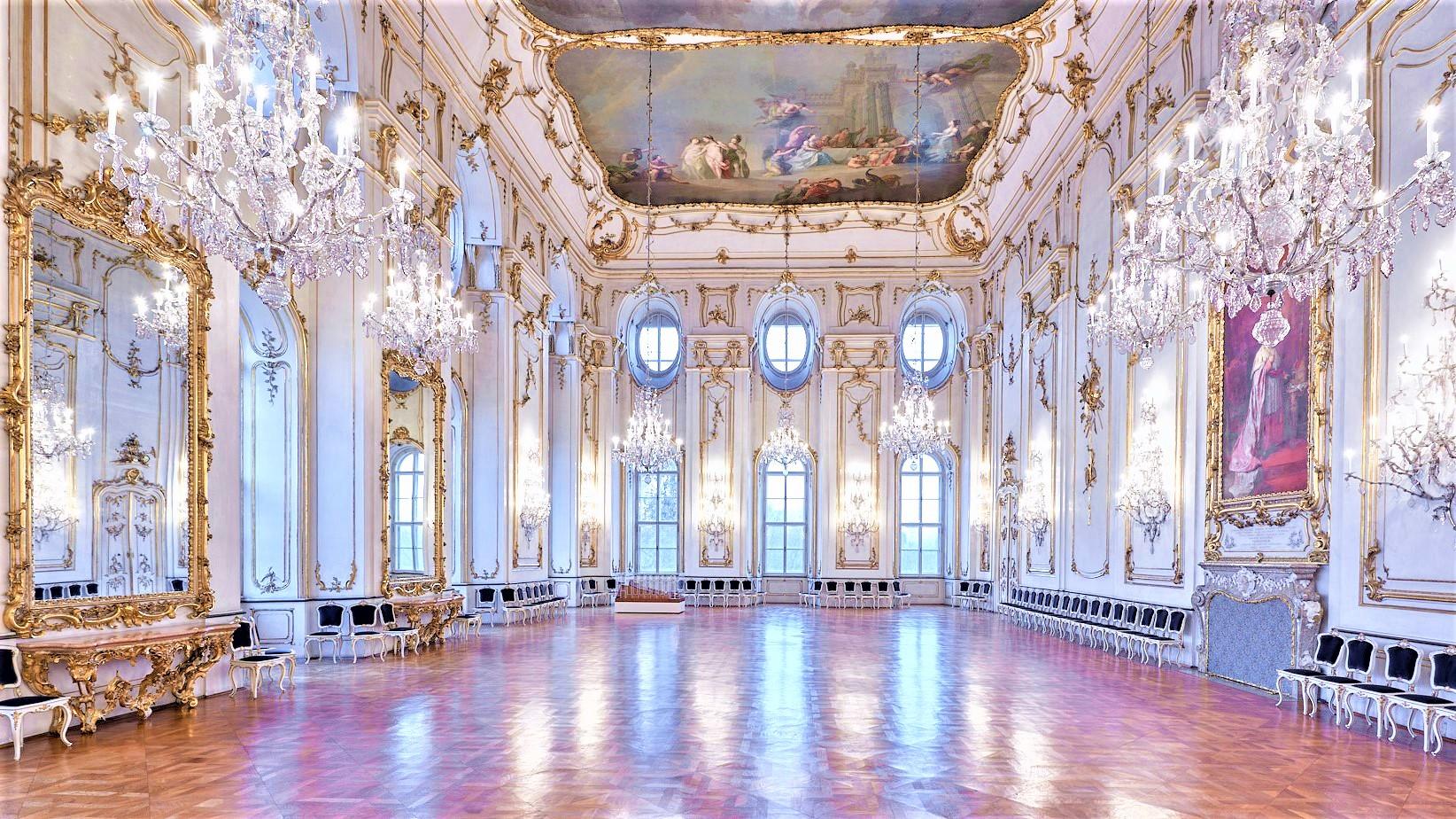 The Great Dining Hall was rebuilt because of the important event - The Constitutive Assembly of the Austrian Nations. Todays it is one of the largest Roccoco halls in the Czech Republic. – © Tomas Vrtal