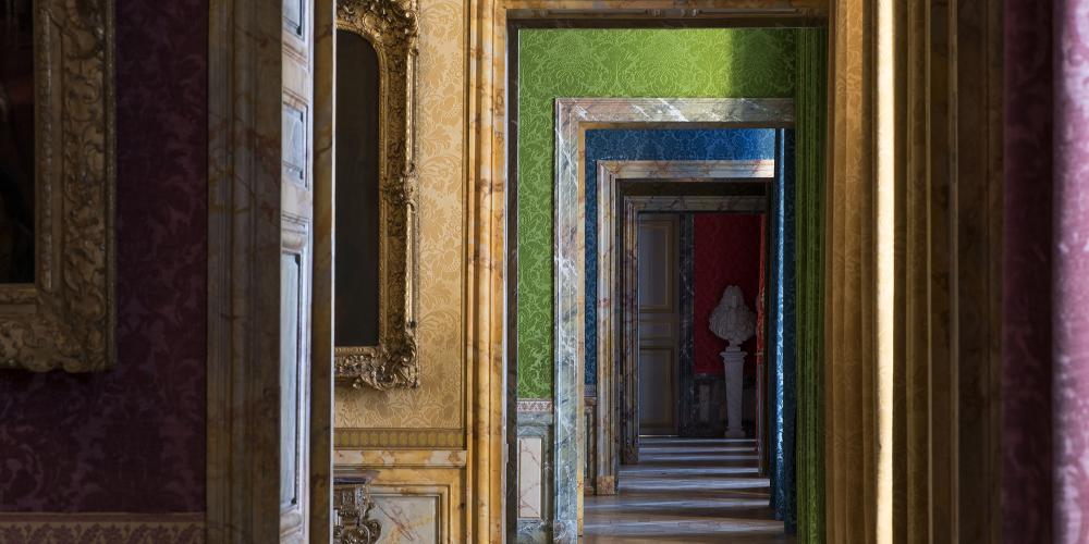Suivant le souhait de Louis-Philippe, les appartements sont transformés en salles d'exposition. – © Thomas Garnier Suivant le souhait de Louis-Philippe, les appartements sont transformés en salles d'exposition. – © Thomas Garnier