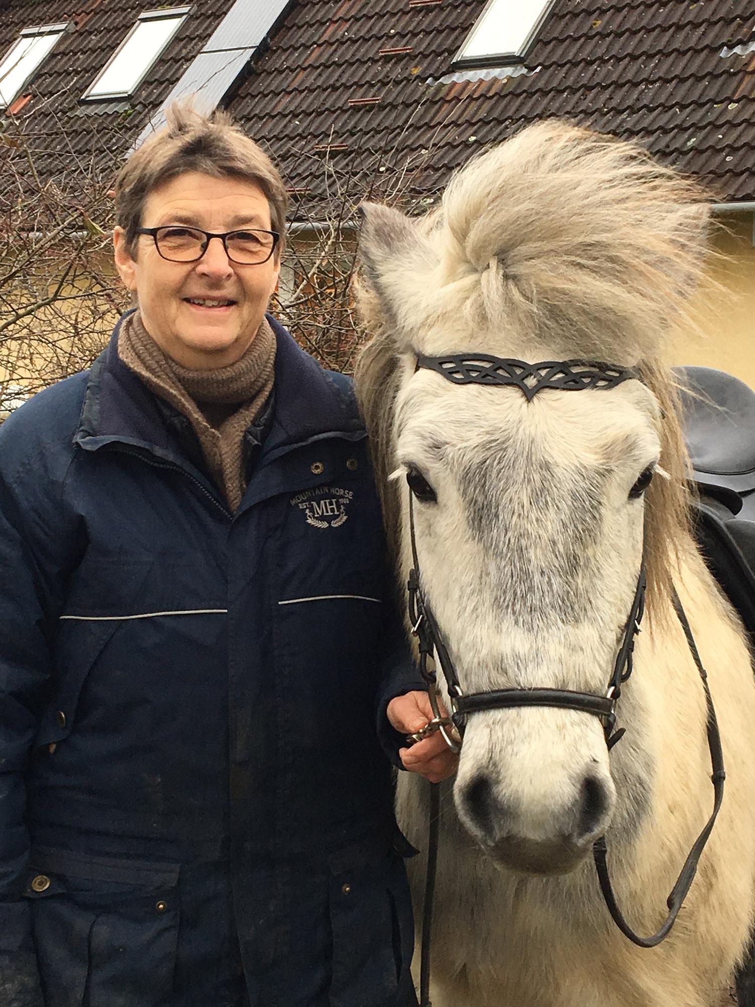 Birgit Lehman, local horseback rider and co-creator of the par force horseback routes which can be found in the experiences list. – © Birgit Lehman