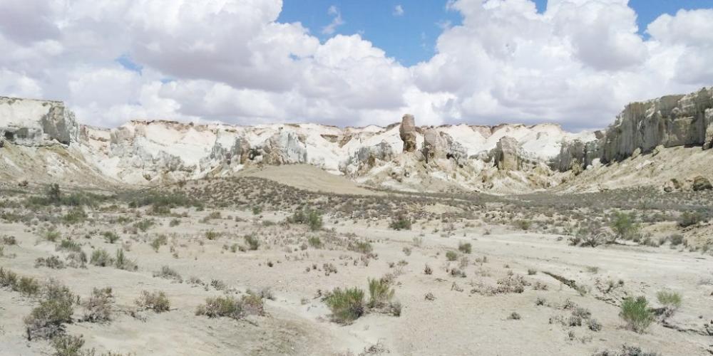 Cliffs in the South Ustyurt National Park – © M. Gritsina Cliffs in the South Ustyurt National Park – © M. Gritsina